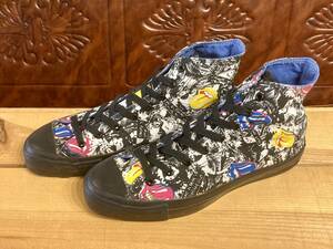 ★☆80s!USA!希少レア!!converse ALL STAR ローリングストーンズ 10 28.5cm コンバース オールスター ハイカット ビンテージ 248☆★