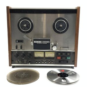 TEAC ティアック A-2300SR オープンリールデッキ 7号リール×2付き◆ジャンク品