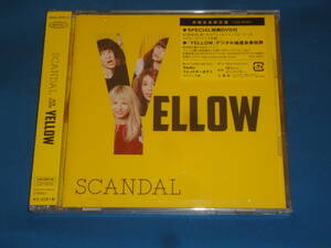 SCANDAL スキャンダル ★　CD+DVD 『　YELLOW　』初回生産限定盤　　★ 　新品未開封