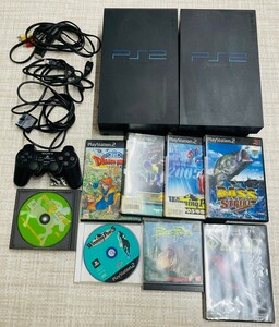 中古品　動作品　PS2　本体　コントローラー　PlayStation　ソフト　まとめ売り　SONY　SCPH-50000　3461