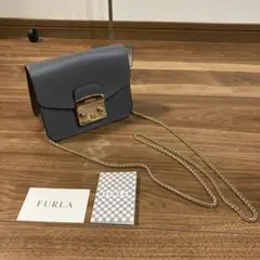 【極美品】FURLA フルラ メトロポリス ショルダーバッグ ギャランティ付き