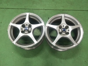 トヨタ MR-S 純正 MIDSHIP RUNABOUT 15×6.5JJ 4H PCD100 +45 2本 (H24046) 