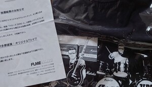 映画　クローズZERO2 CDサントラ　極少人数　懸賞当選品　芹沢多摩雄賞　Tシャツ　未開封品　当選通知書付き