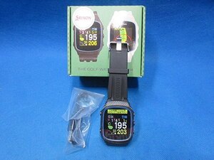 中古美品 GREENON グリーンオン THE GOLF WATCH NORMⅡ ザ・ゴルフウォッチ ノルム2 ブラック