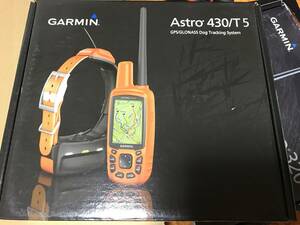 新品！ GARMIN Astro430を1台、T5首輪を2台のセット 箱なし【完全日本語版／取扱い説明書付】（ ガーミン アストロ 320 DC50 T5）