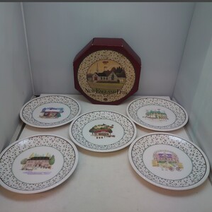 ◆◇NIKKO TABLEWARE◇◆　NEW ENGLAND DAYS　銘々皿　5枚セット