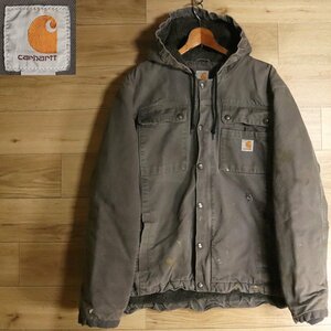 @1K/R4.22-4　Carhartt　カーハート　ダックジャケット　ダックパーカー　ダック地　ワークジャケット　アクティブジャケット　ブルゾン