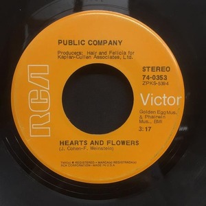 PUBLIC COMPANY / HEARTS AND FLOWERS (US-ORIGINAL)