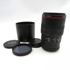 1円〜 Canon キヤノン MACRO LENS EF 100mm 1:2.8 L IS USM マクロレンズ 動作未確認 現状品 y279-3273378【Y商品】