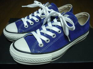 CONVERSE　コンバース　SUEDE ALL STAR　ブルー　スエード　オールスター　MADE IN JAPAN　日本製　7SHD　23.5cm