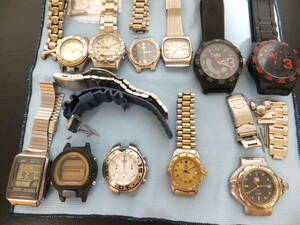 ジャンク腕時計　TAG HEUER SEIKO CASIO adidas ELJIN