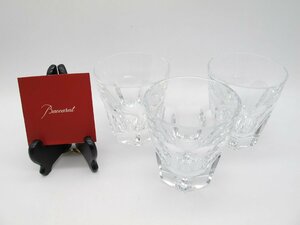 Baccarat バカラ アルクール クリスタル ロックグラス 3個セット