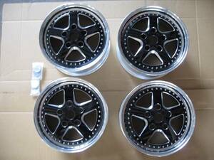 【在庫処分】RAGUNAラグナ ZZYZX1000　ブラック 16x8J +3 127-5 　4本セット　「14043」