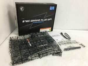 STG62403相 ★未使用★ MSI B760 GAMING PLUS WIFI マザーボード 直接お渡し歓迎