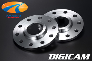 DIGICAM デジキャン 輸入車専用ワイドトレッドスペーサー PCD100/112 10H M14 15mm ハブ付き 店長おすすめ