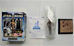 ☆スターウォーズジオラマ・フィギュア★R2-D2 C-3PO★未使用美品！組立図付き・TOMY トミー★