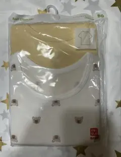 新品未開封【ユニクロ/UNIQLO】コットンフライスインナーT（80cm）2枚組