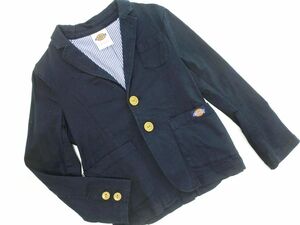 Dickies ディッキーズ テーラード ジャケット 130cm 濃紺 ■◇ ☆ eda2 子供服