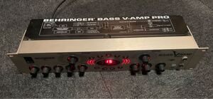 BEHRINGER BASS V-AMP PRO 現状品 デジタルリバーブ ディレイ ギター ディレイ DELAY ECHO REBERVE 