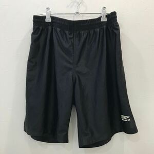 RN247 アンブロ ハーフパンツ サッカー 黒 メンズ M-L