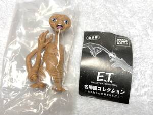 ガチャ E.T. 名場面コレクション 絶叫するET フィギュア ミニブック 未使用 TAKARA TOMY ARTS ET スピルバーグ SF 映画 ガチャポン