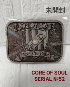 827　CORE OF SOUL コアオブソウル ベルトバックル 100個限定