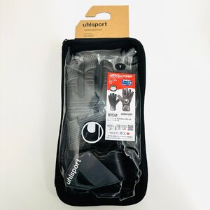 【RG-2967】【1円～】uhlsport コンフォート アブソルートグリップ ハーフネガティブ サイズ7 ウールシュポルト キーパーグローブ