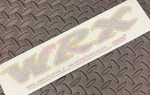 【新品】 スバル純正　インプレッサ WRX STI GC8 トランク デカール チェリー　ステッカー　STi