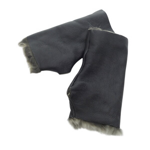 INCARNATION SHEEP SHEARLING GLOVE SPAIRAL ZIP グローブ ブラック サイズ ユニセックス-