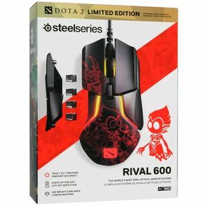 SteelSeries ゲーミングマウス Rival 600 Dota 2 Edition [管理:1000028564]