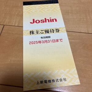 上新電機株主優待券5000円分　有効期限2025年3月31日まで　送料込み
