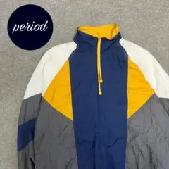 P410 ACTIVE WEAR 90sナイロンジャケット　ビンテージ　古着