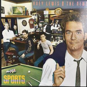 20530T 12inch LP★ヒューイ・ルイス・アンド・ザ・ニュース/HUEY LEWIS AND THE NEWS / SPORTS★WWWS-81628