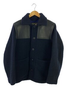 Nigel Cabourn◆コート/48/ウール/NVY/無地/8039-00-00010