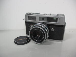 【動作未確認】MAMIYA/マミヤ　レンジファインダー　MAMIYA－SEKOR T.　1:2.8 f=48mm　フィルムカメラ　シャッターOK