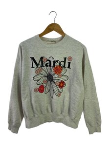 Mardi Mercredi/SWEATSHIRT FLOWER MARDI/スウェット/コットン/GRY