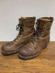 [CHIPPEWA] CHIP-A-TEX ROGGER BOOTS レザーロガーブーツ 9M ビブラムソール USA製 チペワ