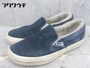 ◇ VANS バンズ スリッポン スニーカー シューズ 23.5ｃｍ ネイビー レディース