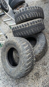 2-3部山 GOODYEAR WRANGLER MT 315/75R16 4本セット ランクル ラングラー 