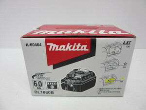 工具祭 ① 未使用 makita マキタ リチウムイオンバッテリー BL1860B 純正 マキタバッテリー 18V 6.0Ah