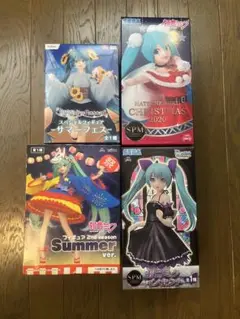 初音ミク プライズフィギュア 4体 まとめ売り