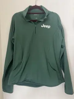 Jeep ジップアップ トレーナー L 緑