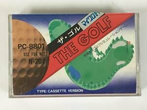 ●○V742 PC-8801 カセットテープ版 THE GOLF ザ・ゴルフ MICRO CABIN マイクロキャビン○●