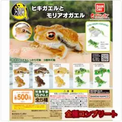 【◎フルコンプ】【◎匿名配送】いきもの大図鑑レプティ ヒキガエルとモリアオガエル