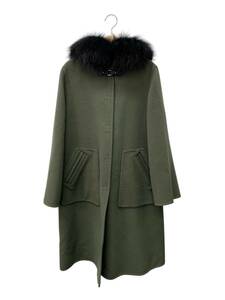 FOXEY フォクシー コート Coat Ezra グリーン フォックス カシミヤ ITSJIWM4RM2O