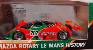 スパーク1/43 MAZDA 767B LM 89 RENOWN #202(オレンジ×グリーン) 「MAZDA ROTARY LE MANS HISTORY」 [MC8914]