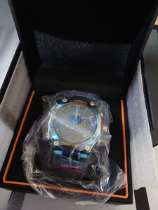 完全未使用新品 CASIO G-SHOCK MTG-B2000PH-2AJRソーラー ブルーフェニックス レインボー 鳳凰 MT-G Gショック 腕時計 国内正規品