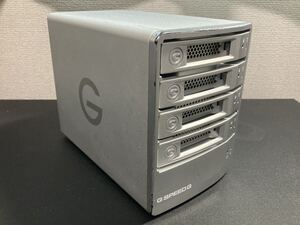 G-TECH G-SPEED Q 4ベイRAID（HDDなし チェックなし）STAT FireWire800 USB