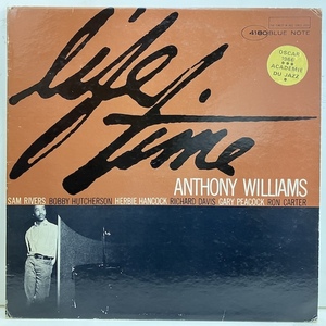 ●即決LP Anthony Williams / Life Time Blp4180 j40659 米オリジナルMono、Ny 耳(p) Vangelder刻印 