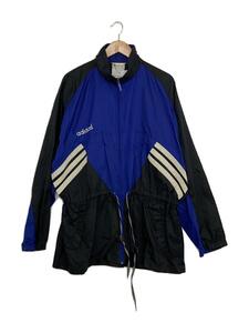 adidas◆ジャージ/6/ナイロン/BLU/無地